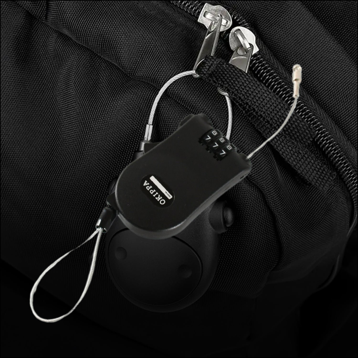 Retractable Cable Lock – Travel Security & Luggage | FERVENT