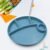 Biodegradable Kids Plate – 5-Compartment, BPA-Free | Jiaqi