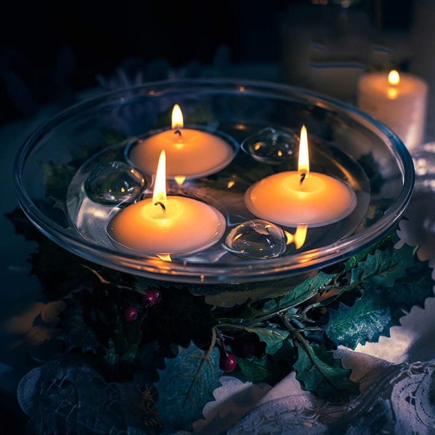 Floating Candle Holder – Romantic Table Decor | Styleva