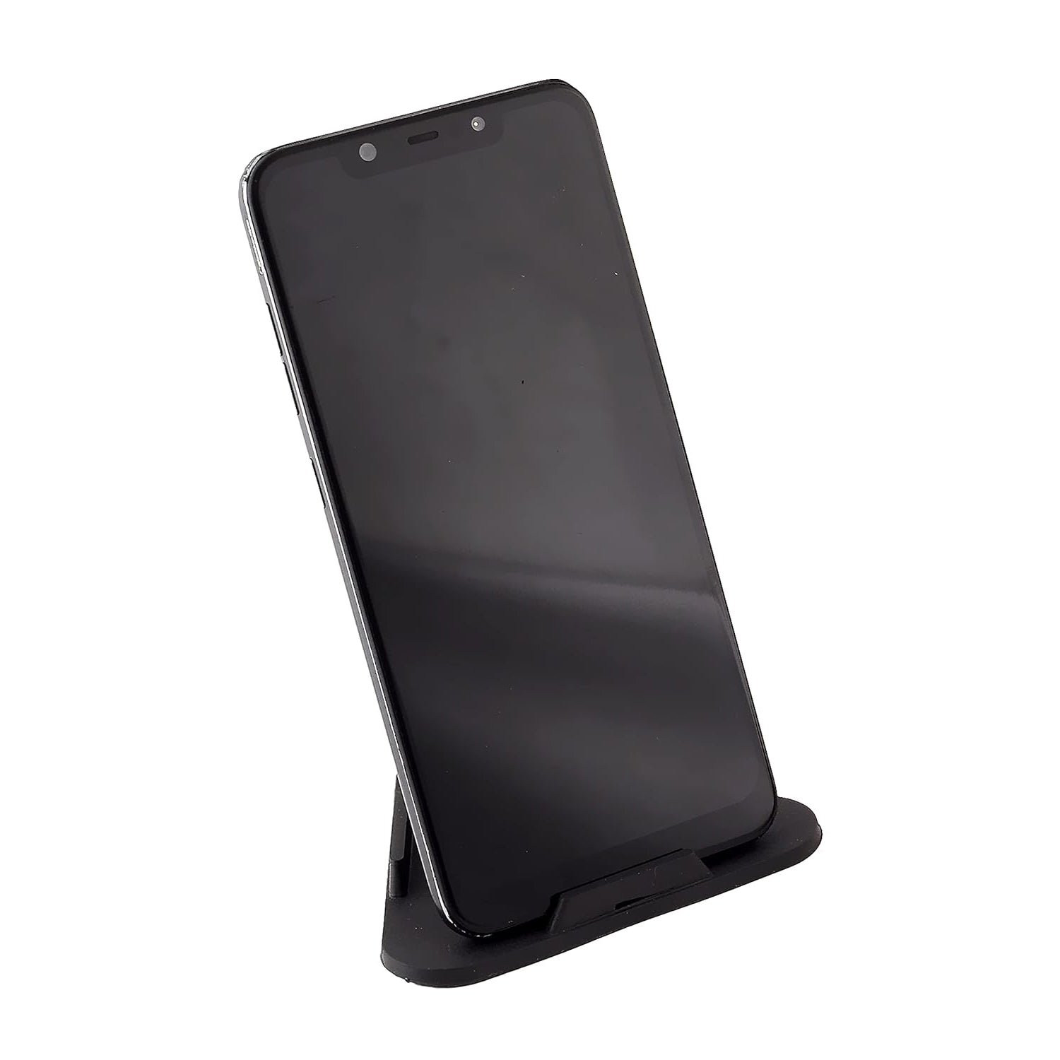 Black Pyramid Mobile Stand – 3 Adjustable Angles for Smartphones & Tablets
