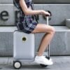Electric Scooter Suitcase – Rideable Smart Luggage with Removable Battery |
