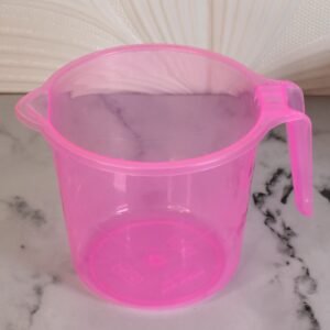 Bath Water Mug – 1200ml Transparent Plastic for Bathroom | Bathora