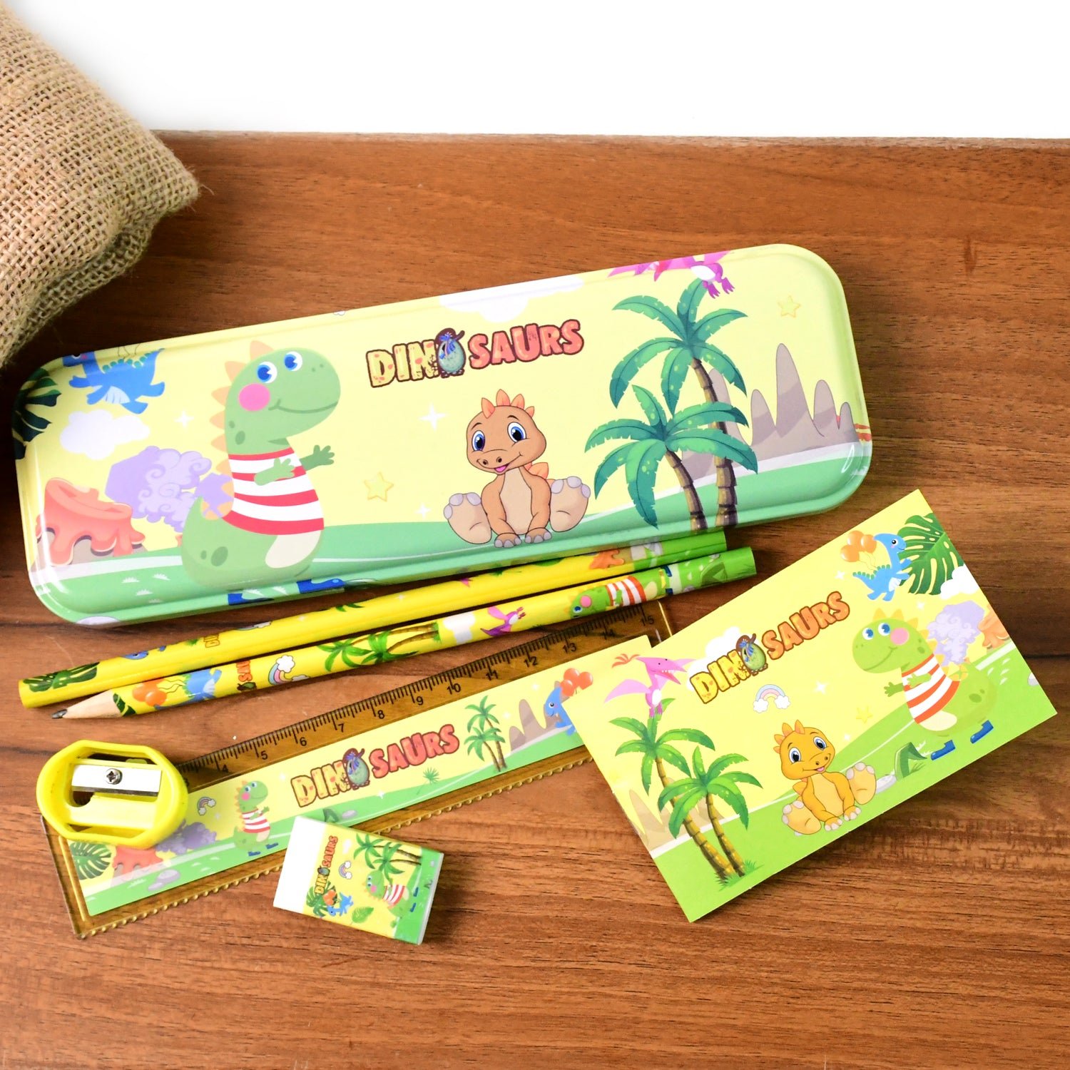 Dinosaur Kids Stationery Set – Complete Fun School Kit