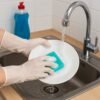 Small Kids Dishwashing Gloves – Soft Reusable Latex Set