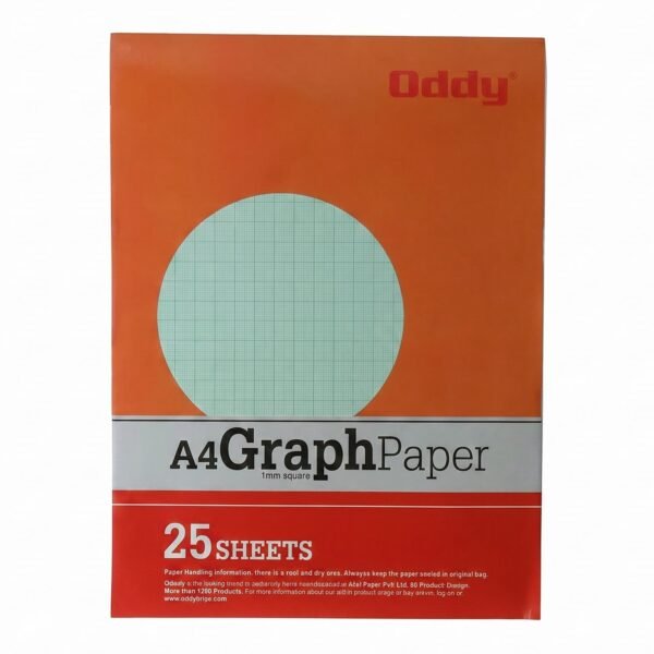 A4 Graph Paper Pad – Precise 1mm Square Grid for Technical & Academic Use