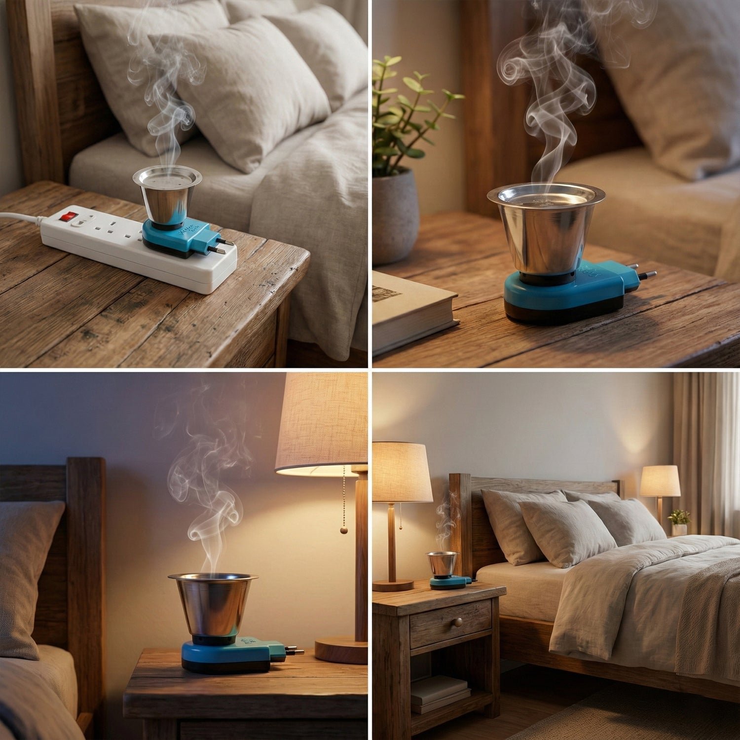 Electric Kapoor Dani – QuickBurn Steel Incense Burner | Styleva