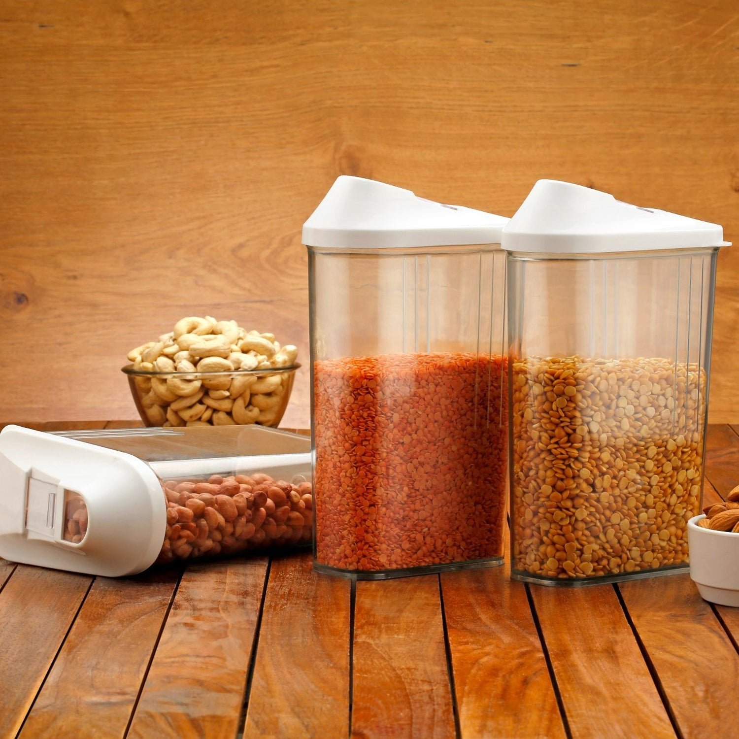 Airtight Lock & Pour Kitchen Storage Container – Spill-Free Freshness