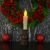 LED Flameless Candle with Holder – Elegant Flickering Light