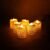 LED Tealight Candles – 6 Pc Flameless Christmas Glitter Set