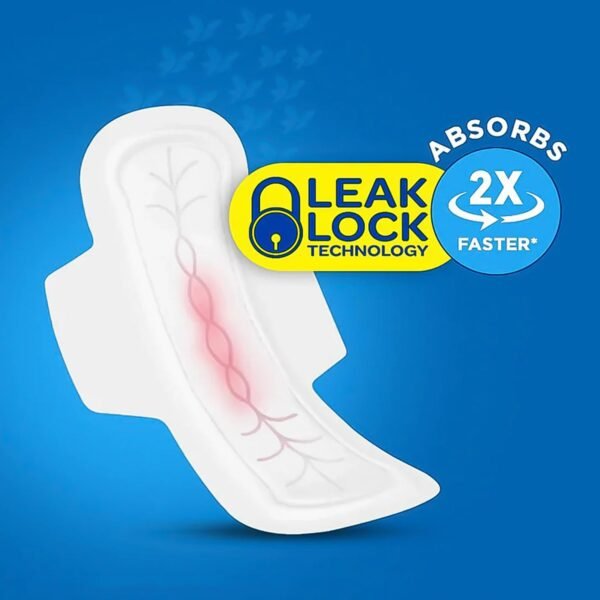 Sanitary Pads 330mm – Extra Long, 40-Pack for Heavy Flow |