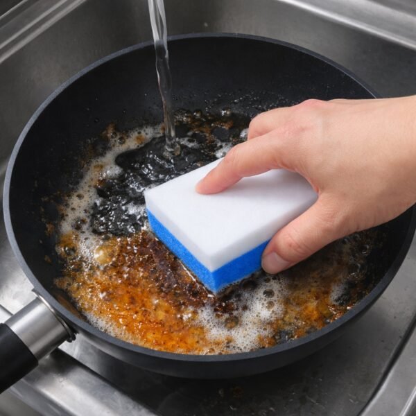 Cleaning Sponge Eraser Pads – Dual Layer Multipurpose Set