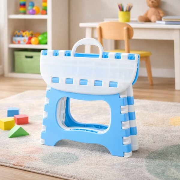 Foldable Step Stool – Portable & Space-Saving for Kids & Adults