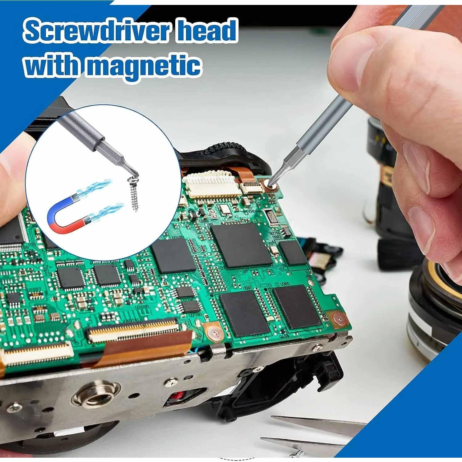 Precision Screwdriver Set – 24-in-1 Magnetic Kit | BoltForce