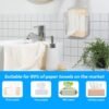 Tissue Dispenser Holder – Self-Adhesive Wall-Mounted Design