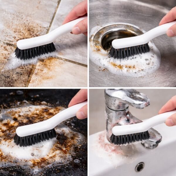 2-in-1 Multipurpose Cleaning Brush – Ergonomic Handle for Easy Cleaning