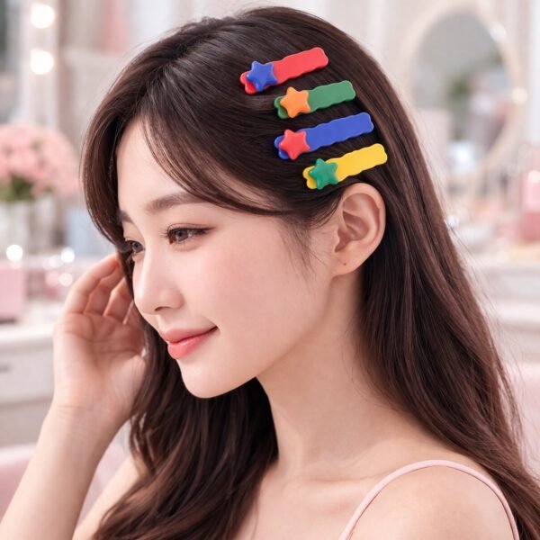 Hair Clips Set – Colorful & Easy-to-Use for Daily Styling