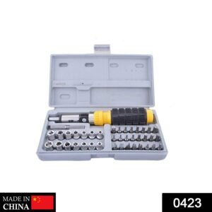 Socket & Screwdriver Tool Kit – 41-Piece Carbon Steel Set | ToolMate Pro