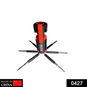 Multi-Function Screwdriver Kit – 8-in-1 LED Torch | BoltForce