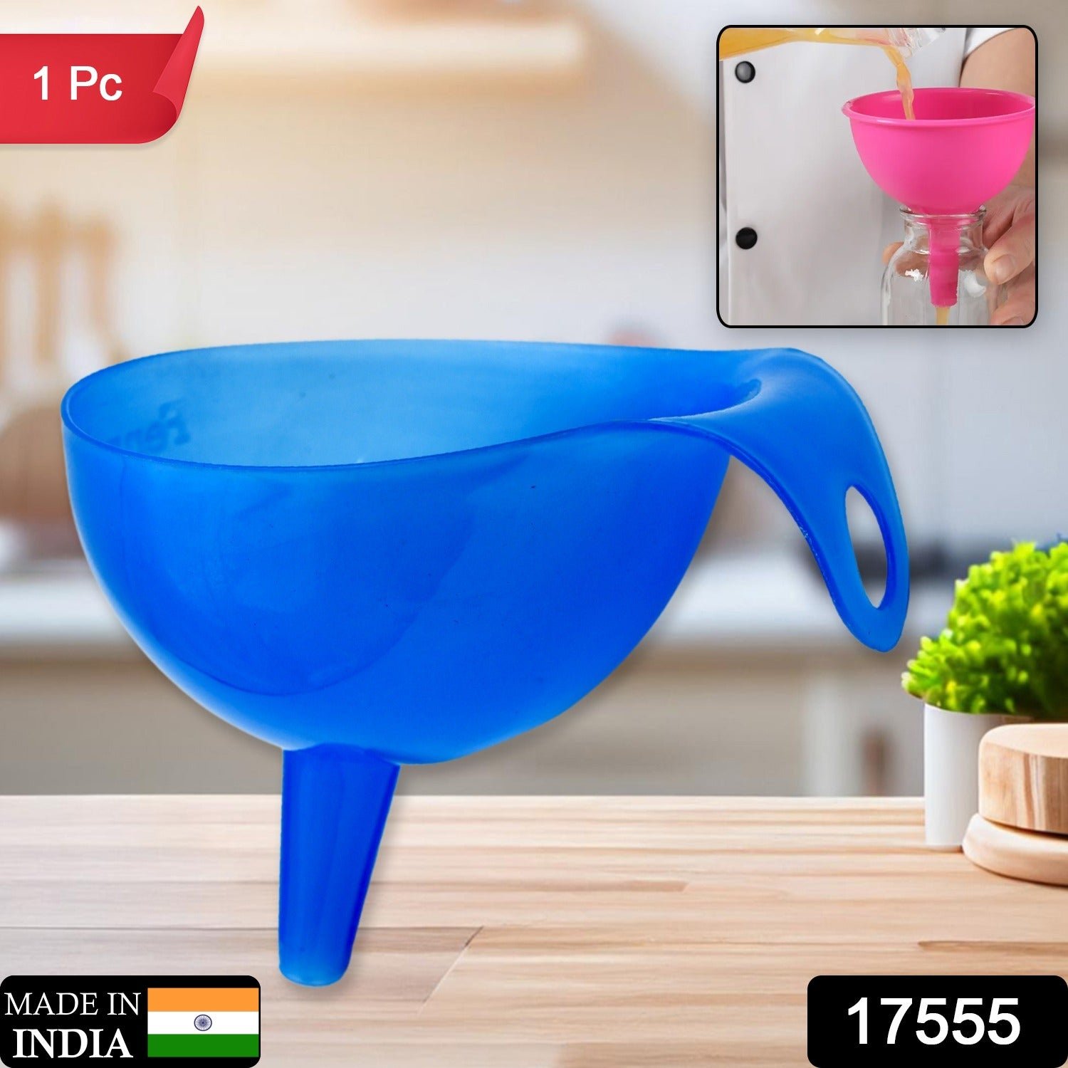 Plastic Funnel – Food Grade Kitchen Pouring Tool | Vastate