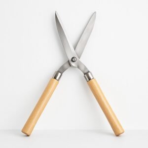 Hedge Shears – Ergonomic Wooden Handle for Garden | Indo Glow