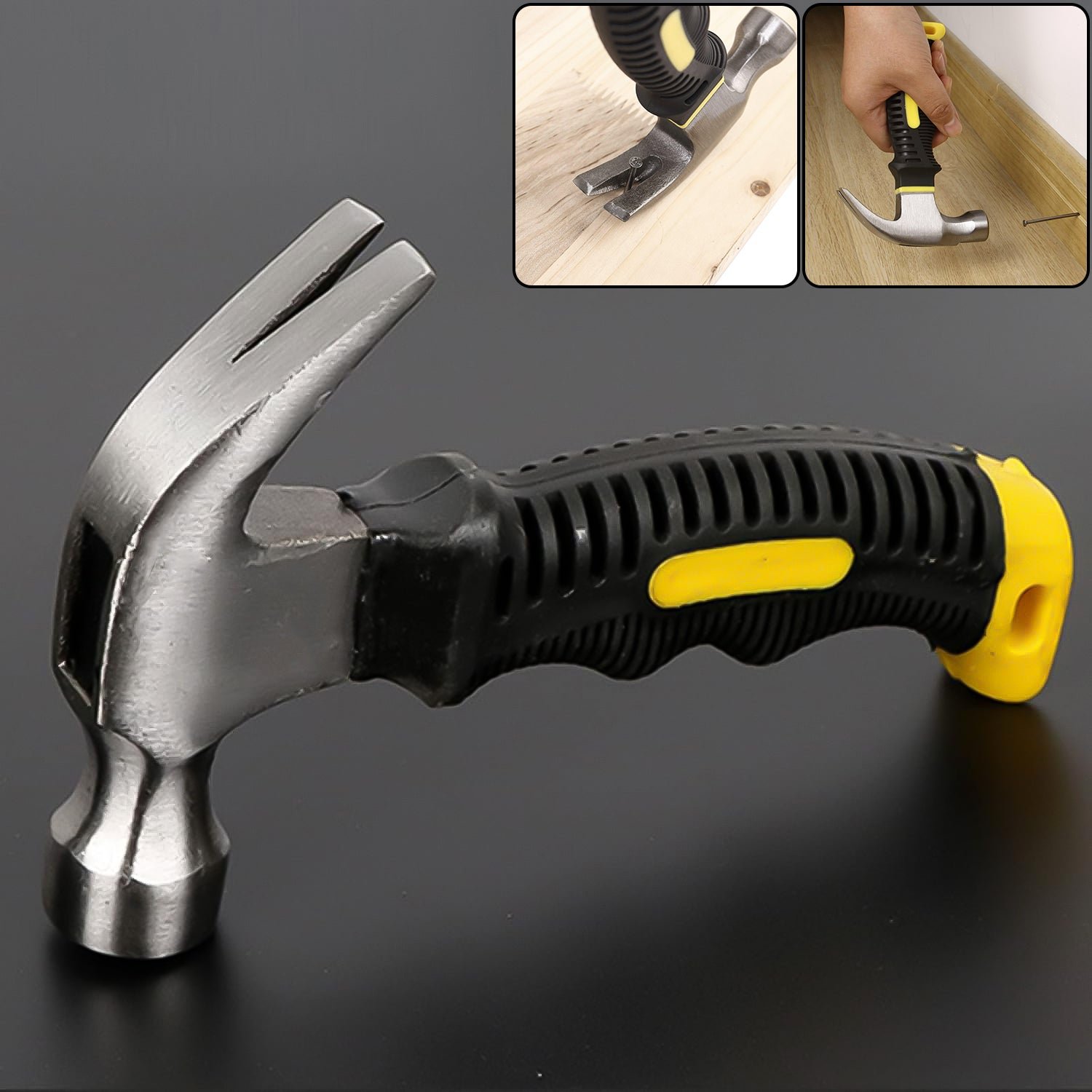 Carpenter Mini Claw Hammer – Fiberglass Handle | XcelCraft