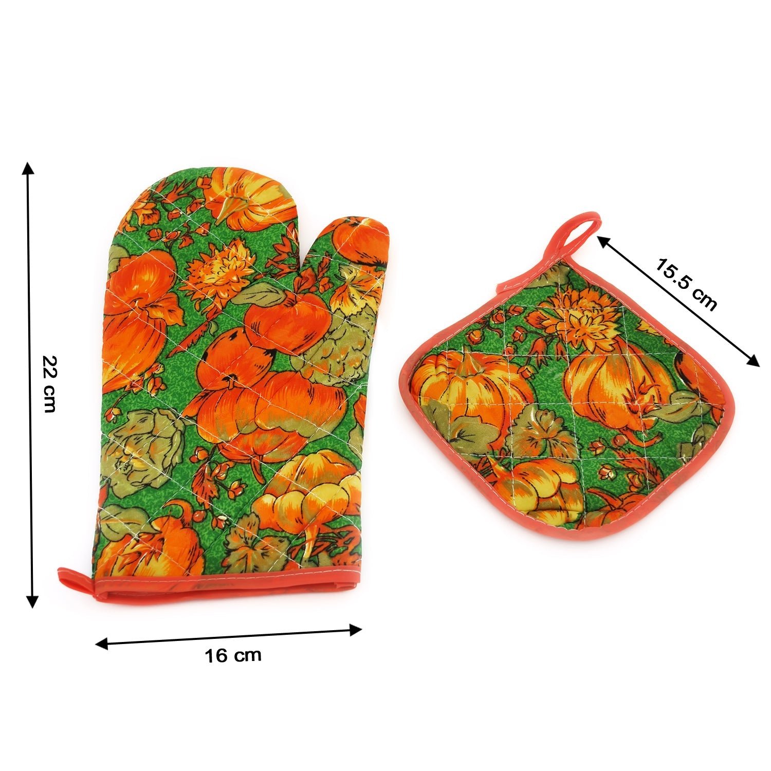 Cotton Oven Mitt – Heat Resistant & Stylish | Bake & Dwell