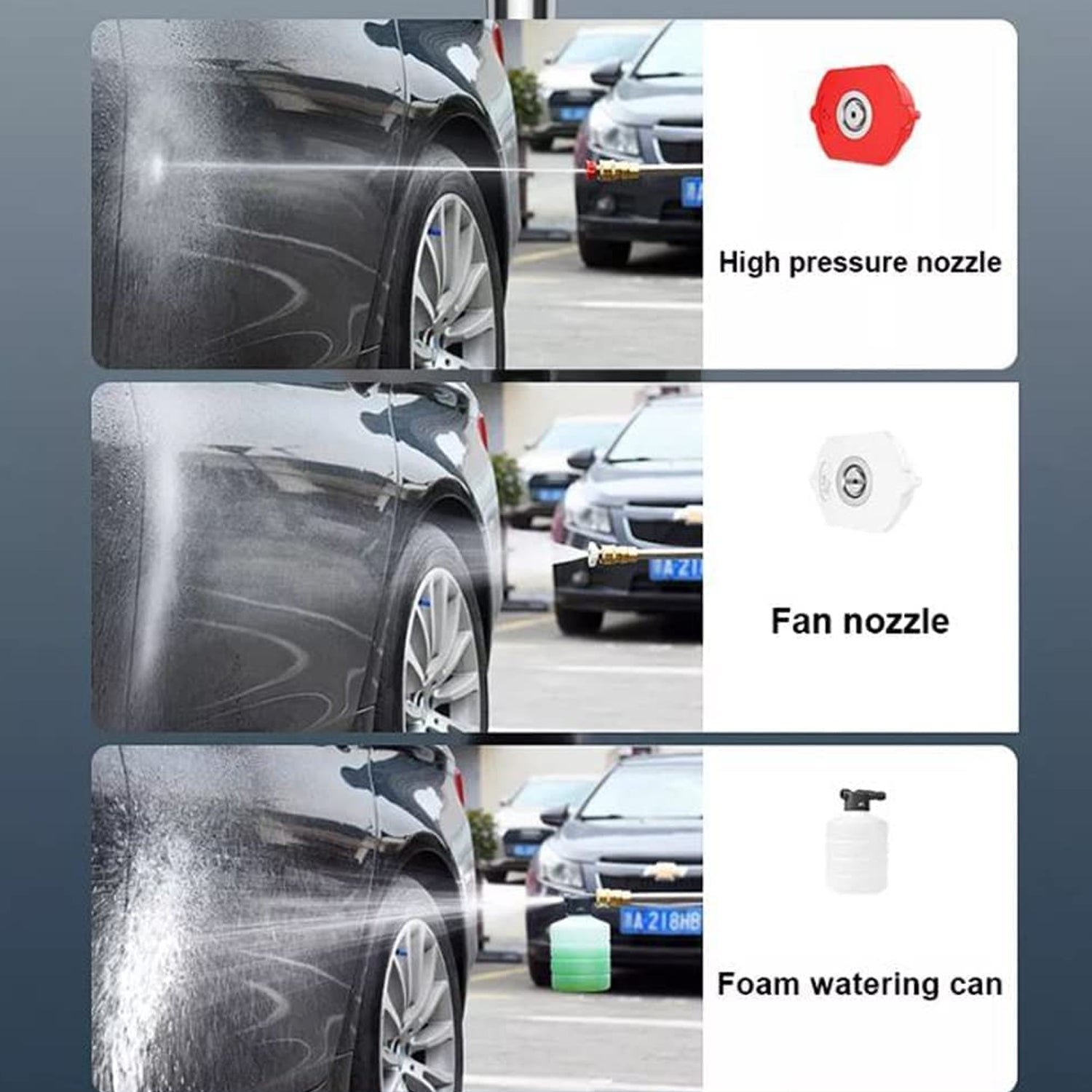 Cordless Car Pressure Washer – 48V Portable Cleaning Kit | Velvet Wheels
