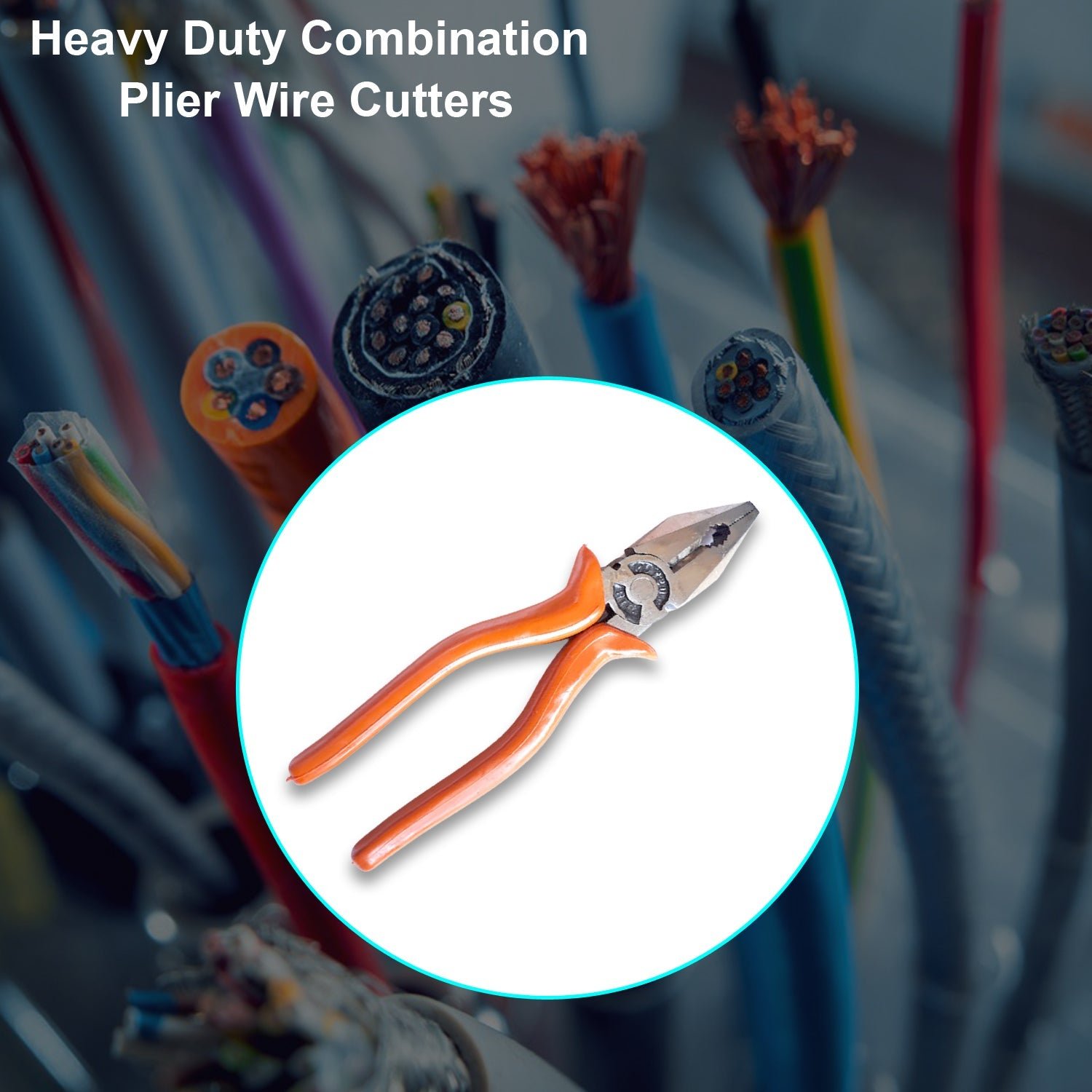 Heavy Duty Combination Pliers – Wire Cutter Tool | BoltForce