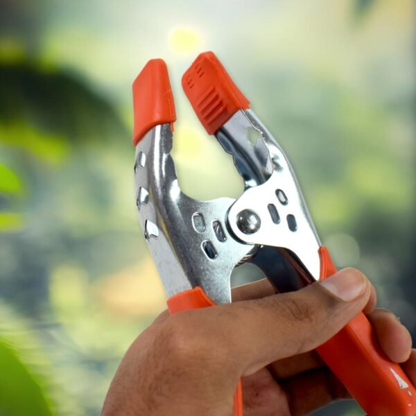 Heavy Duty Spring Clamp 6 Inch – Metal, 3 Inch Jaw | Indo Glow