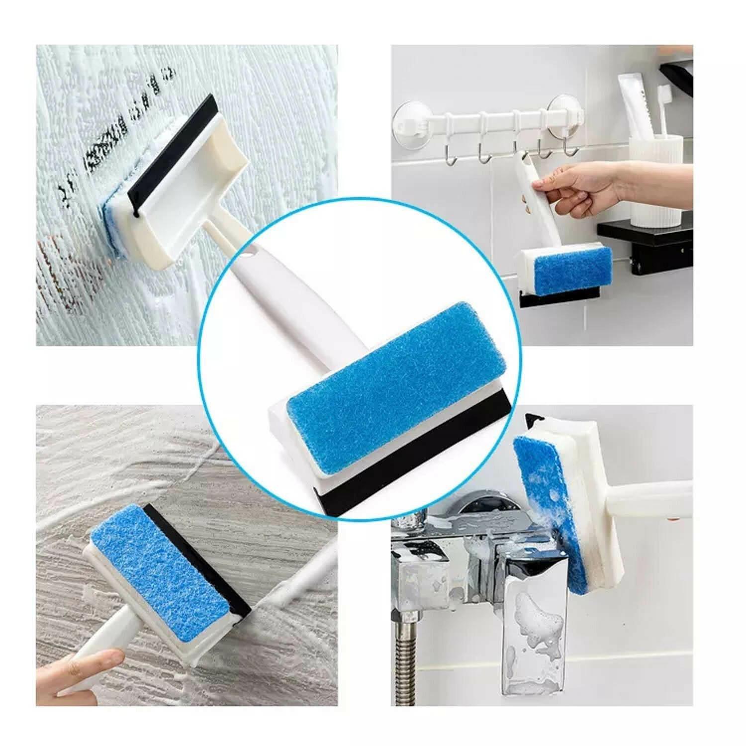 Glass Wiper – Double-Sided Cleaning Brush | Velvet Wipe