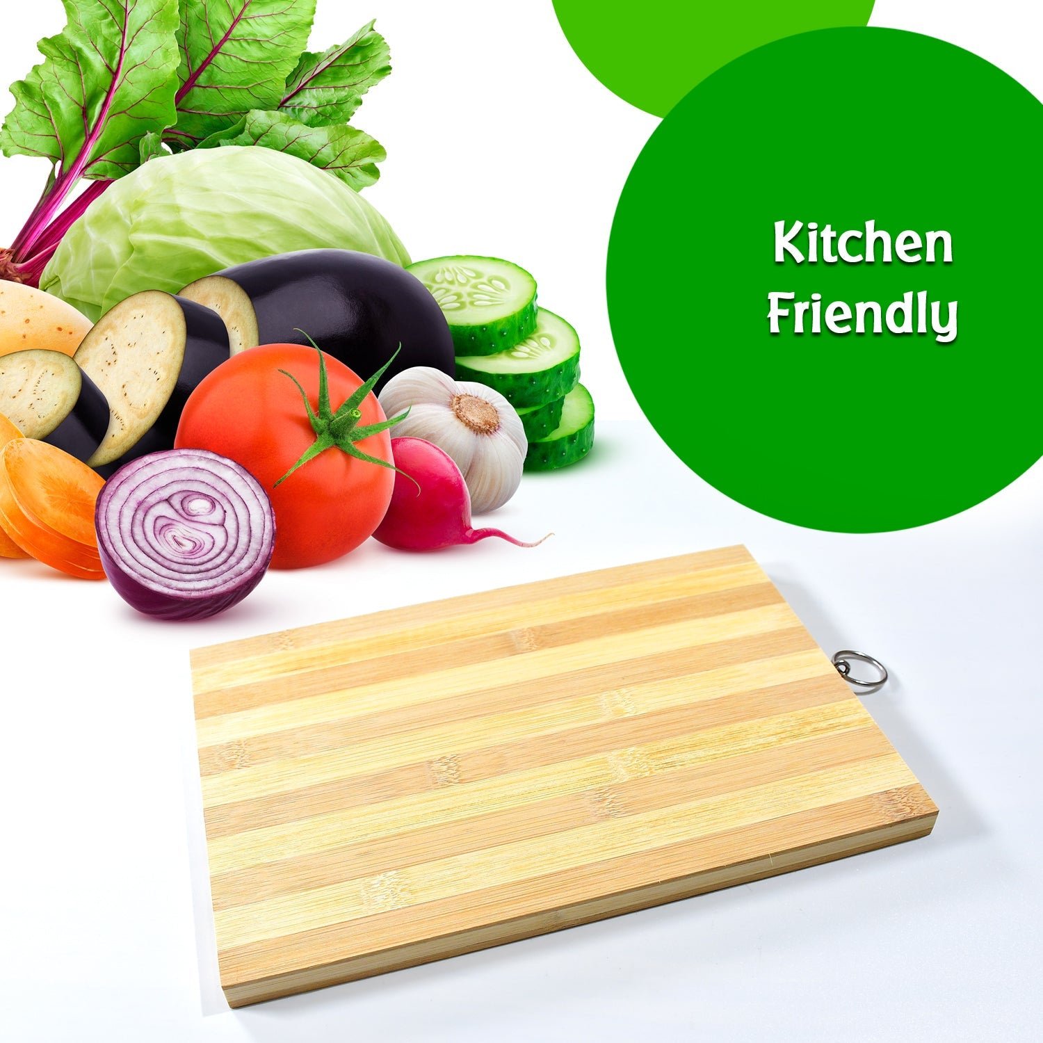 Natural Wood Cutting Board – BPA-Free & Durable | Cisora