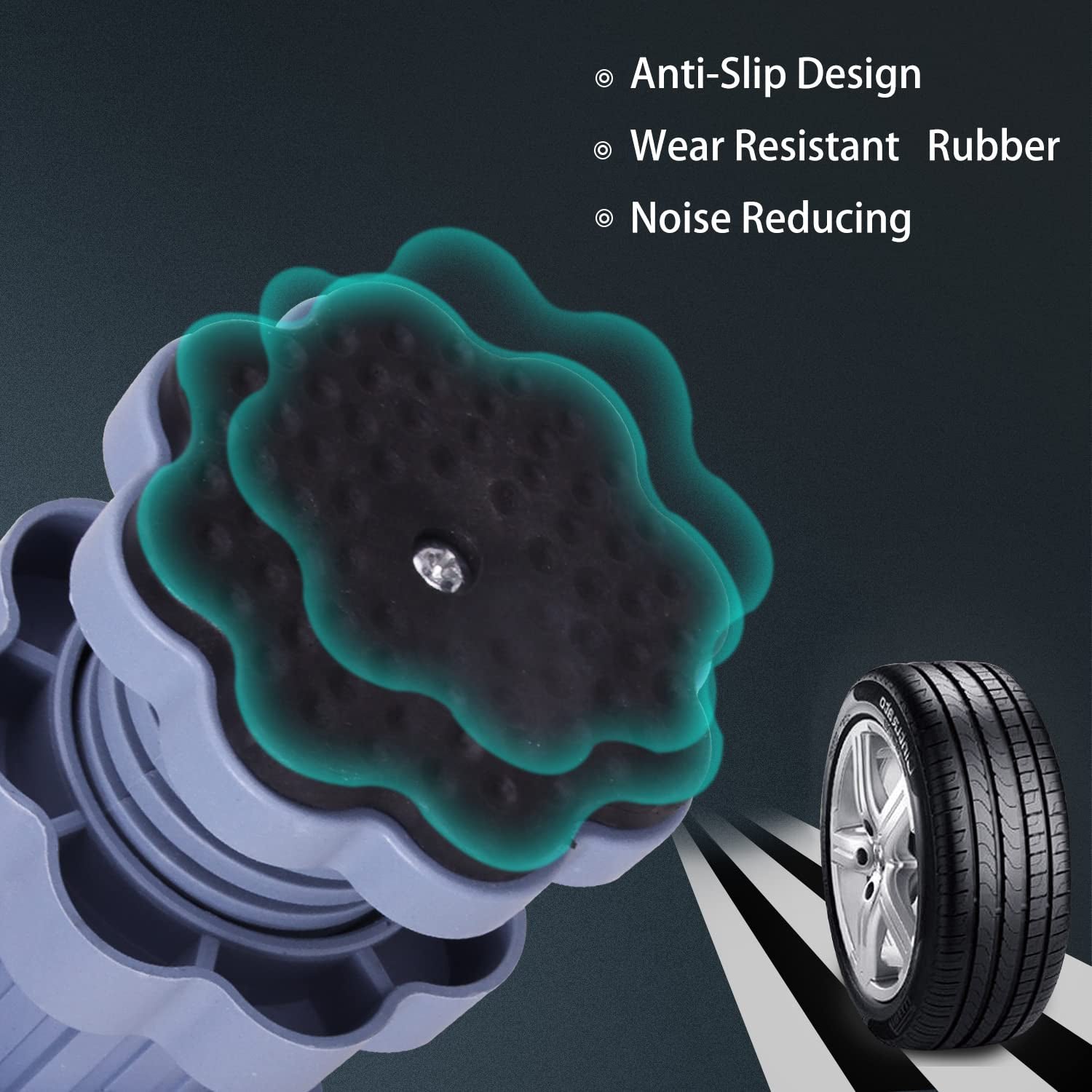 Washing Machine Anti-Vibration Pads – Adjustable & Non-Slip | Garth