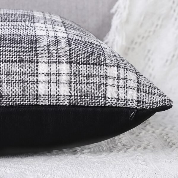 Leather & Cotton Pillow Covers – 23x22 Inch Set of 2 | Styleva