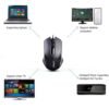 Wired Optical Mouse – Ergonomic, 1000 DPI for Laptop | Compshop