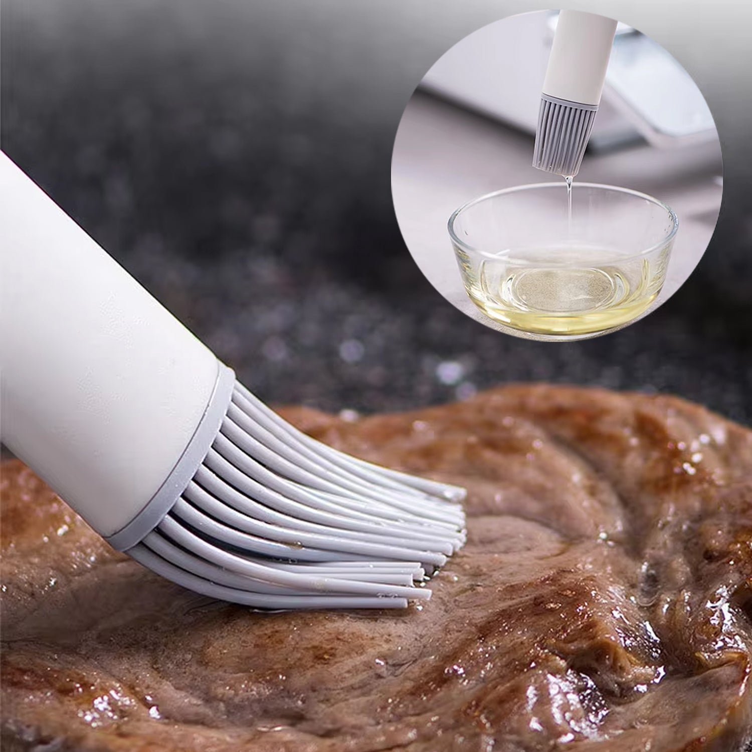 Silicone Pastry Brush – Heat-Resistant Basting Tool | Bake & Dwell