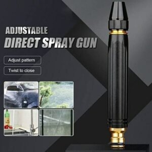 Car Washer Spray Gun – High-Pressure Adjustable Nozzle | Velvet Wheels