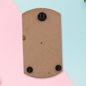 Wooden Wall Decor with Hooks – Vertical Scenery Art | GlimmerHome