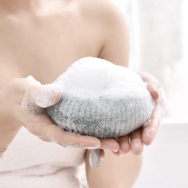 Flower Bath Sponge – Soft Exfoliator with Suction Cup | VelvaBloom