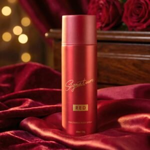 Signature Red Fragrance Body Spray – Long Lasting Bold Scent