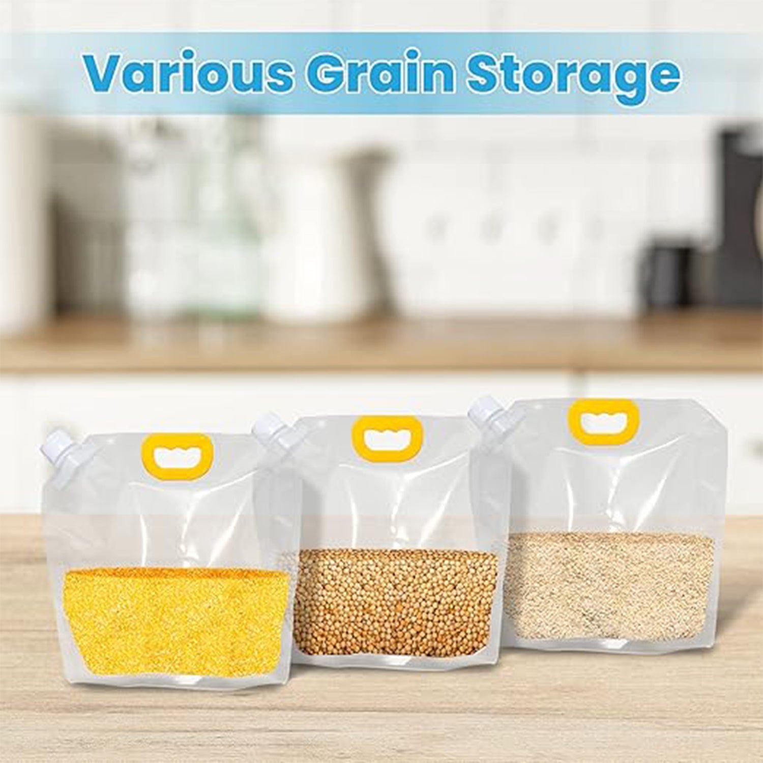 Airtight Storage Bag 30x24cm – Keeps Grains Fresh Longer