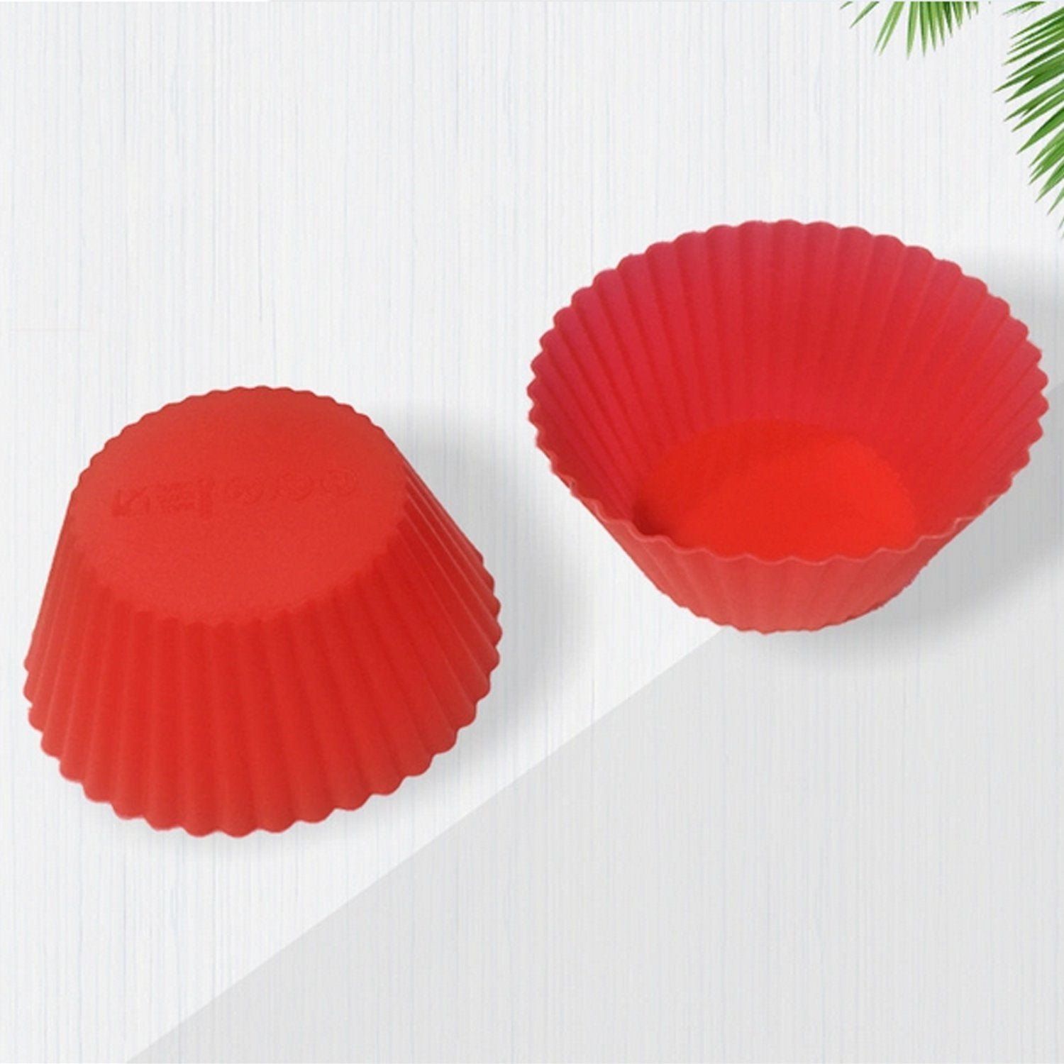 Silicone Cupcake Mold Set – 6 Food-Grade Flexible | Bake & Dwell