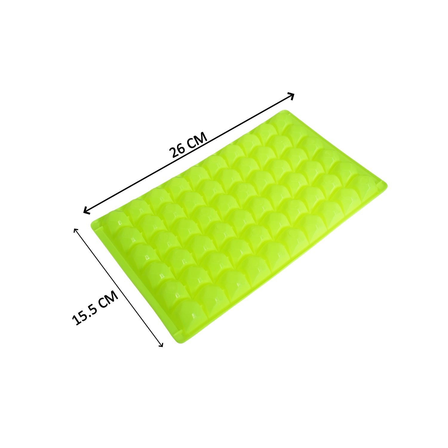 60-Cavity Ice Tray – Flexible Plastic Cubes | Indo Glow