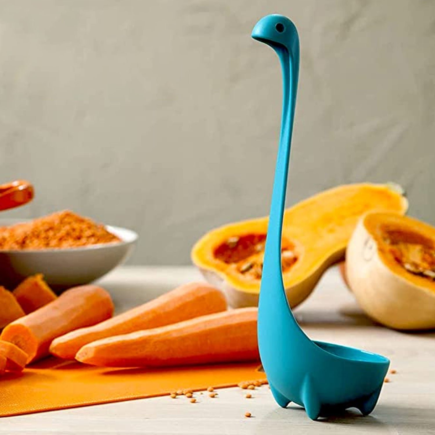 Silicone Soup Spoon – Multifunctional Strainer & Ladle | Quickslice