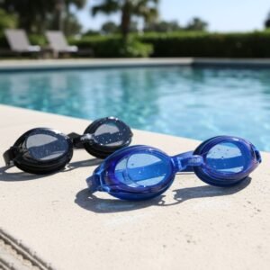 Swimming Goggles – Anti-Fog, Water-Resistant 2-Piece Set