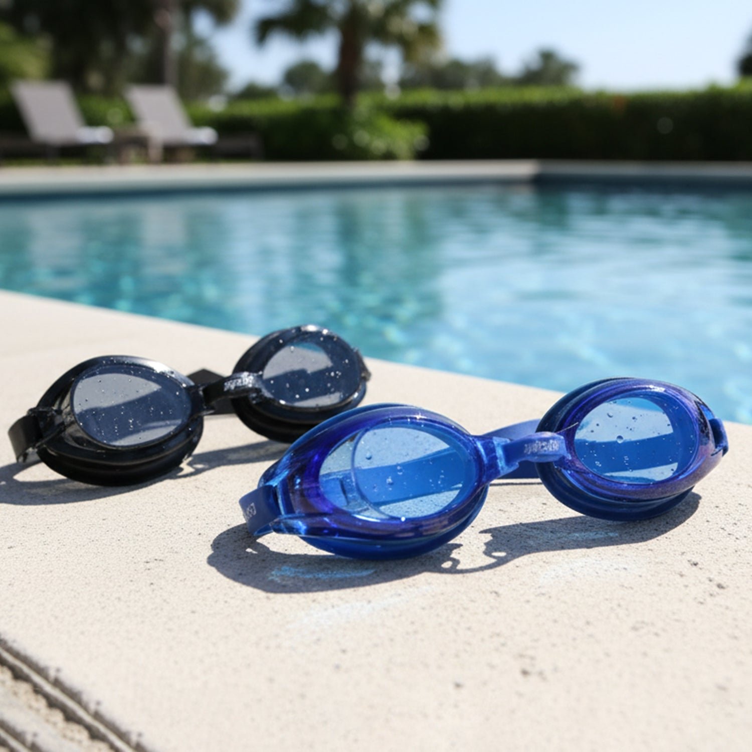 Swimming Goggles – Anti-Fog, Water-Resistant 2-Piece Set