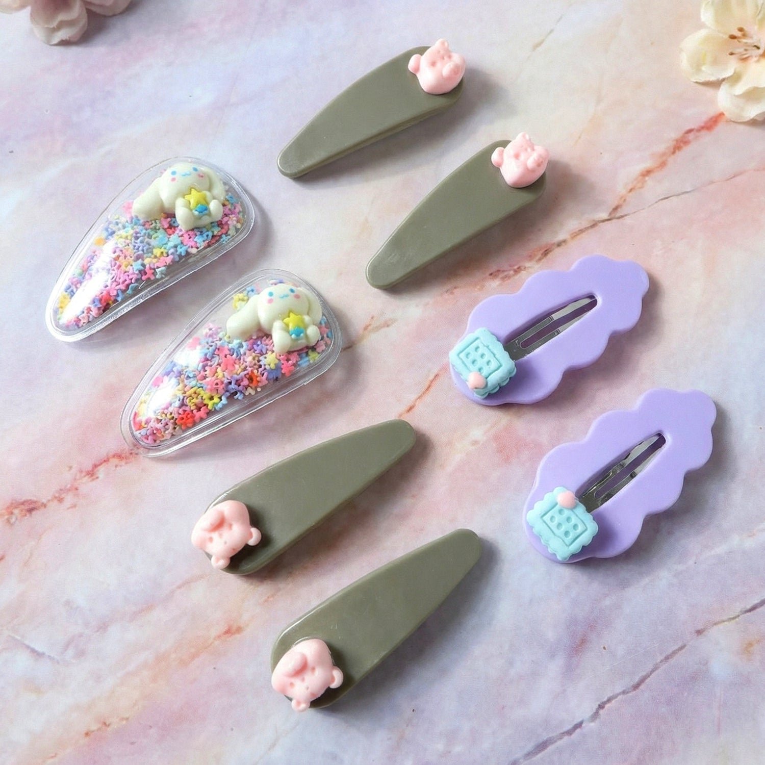 Girls Hair Accessories Kit – Colourful Styling & Play Set