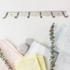 Stainless Steel Coat Rack 6-Hook – Durable & Rust-Resistant