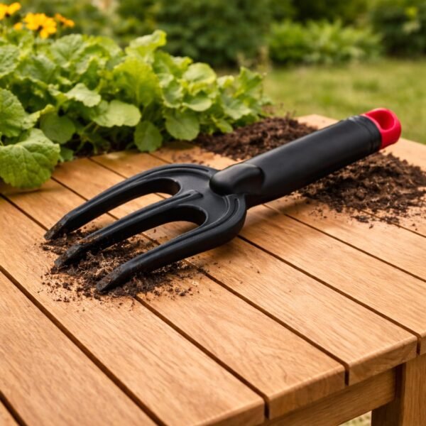 Garden Hand Cultivator Fork – Durable 3 Prong Soil Loosening Tool