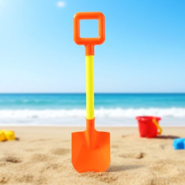 Kids Beach Sand Shovel – Lightweight Plastic with Easy Grip Handle