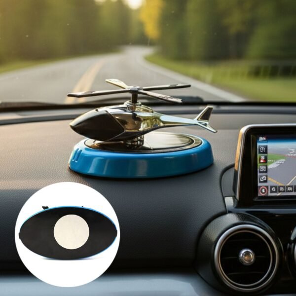 Helicopter Car Air Freshener – Stylish Rotating Dashboard Perfume